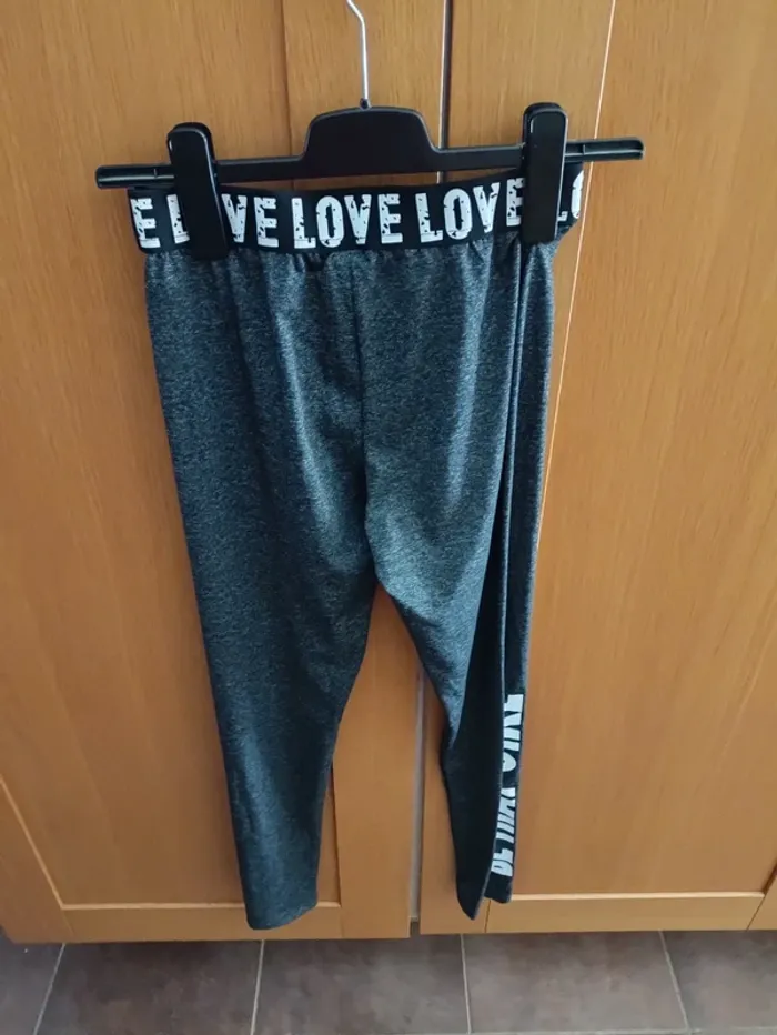 Legging fille gris - photo numéro 2