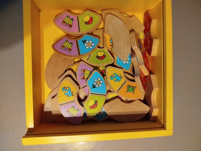 Domino animaux en bois - photo numéro 2