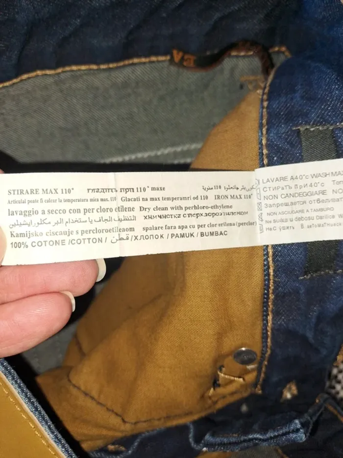 Jean homme slim fit neuf effet used piazza Italia étiquette vente enlevée 42 France (46 Italie) - photo numéro 9