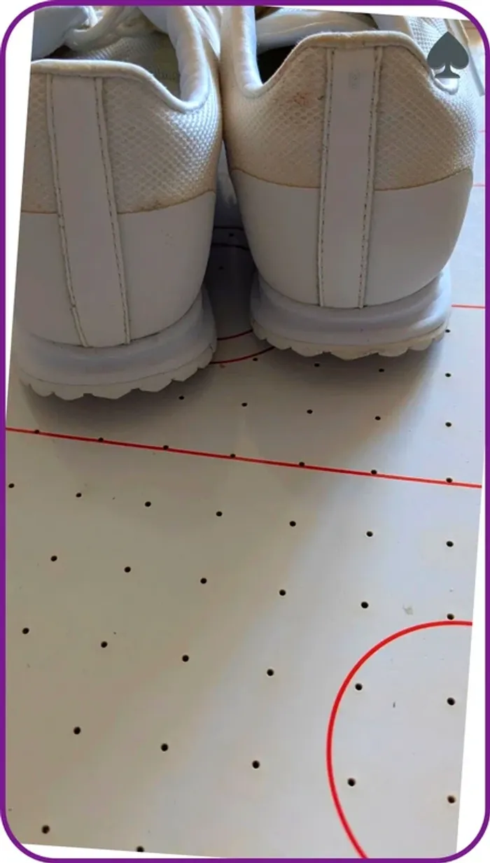 Tennis Basket blanche femme Lacoste 39 - photo numéro 4