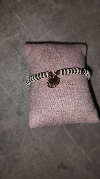 Bracelet de cheville coquillage – élastique