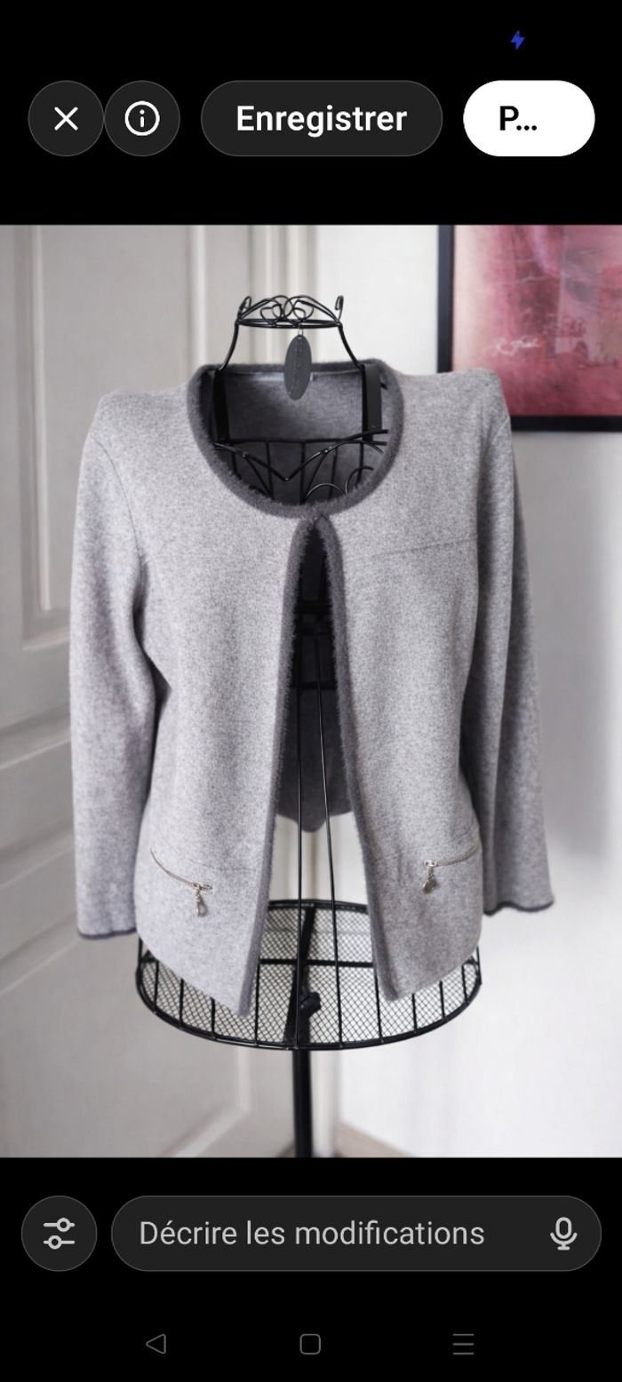 Gilet gris Armand Thiery - photo numéro 3