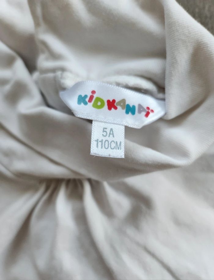 Haut manches longues col fille 5 ans - photo numéro 3