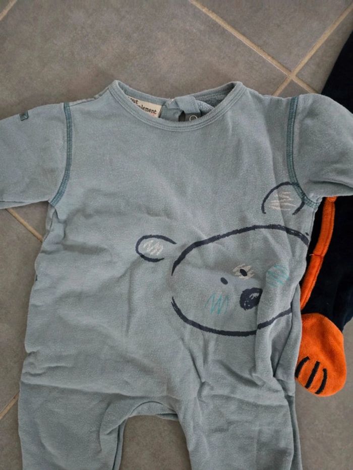 Lot de 3 pyjamas 9 mois - photo numéro 4