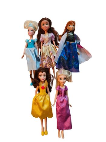 Lot de 5 Poupée princesse