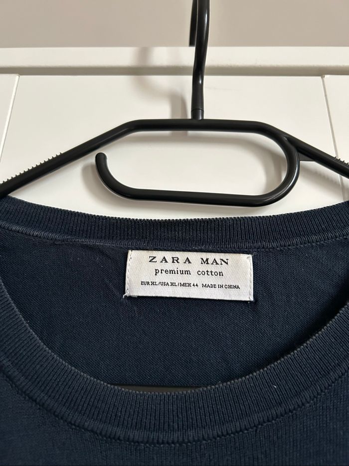 Pull marine fin uni Prenium Zara Taille XL - photo numéro 4