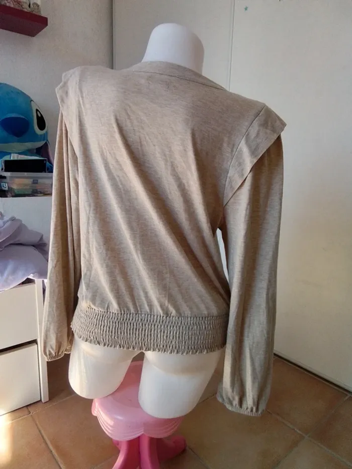 Haut imitation pull pailletée - photo numéro 7