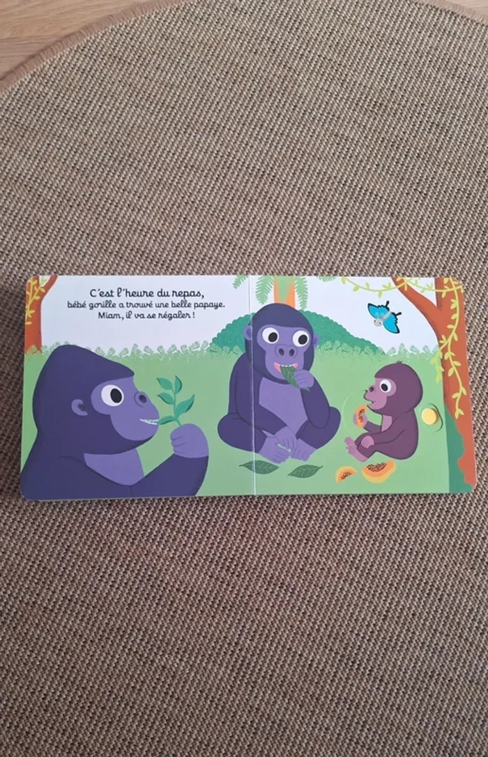 Livre Kididoc " Bonne nuit bébé gorille " - photo numéro 3
