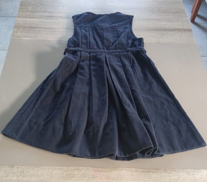 Robe  marque Createx Jeunesse taille 12 ans bleu marine fille, très bon état - photo numéro 4