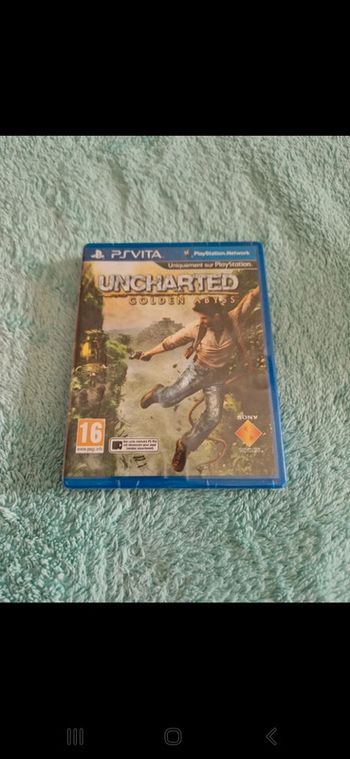 Uncharted golden abyss neuf ps vita