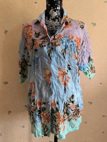 Chemise fleurie