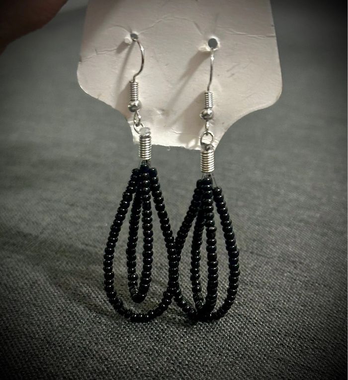 Boucles D’Oreilles Perles, Neuves - photo numéro 2