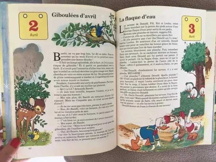📚 Une histoire par jour Printemps (Disney) Parfait état - photo numéro 2