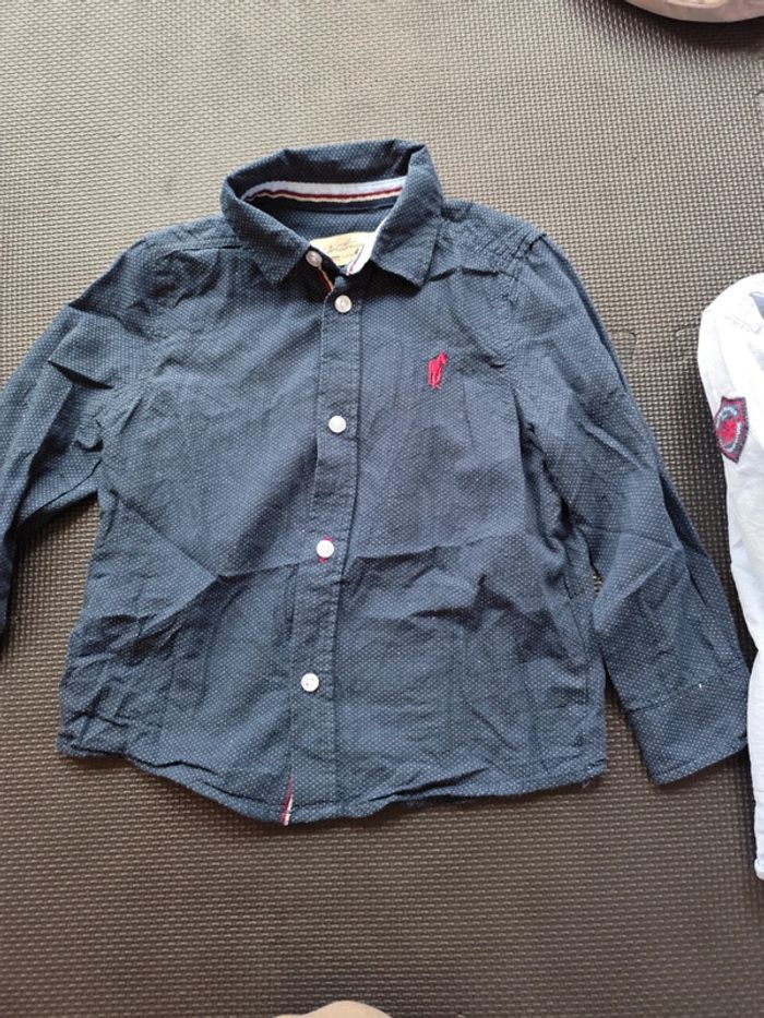 Lot de 2 chemises manches longues - photo numéro 2