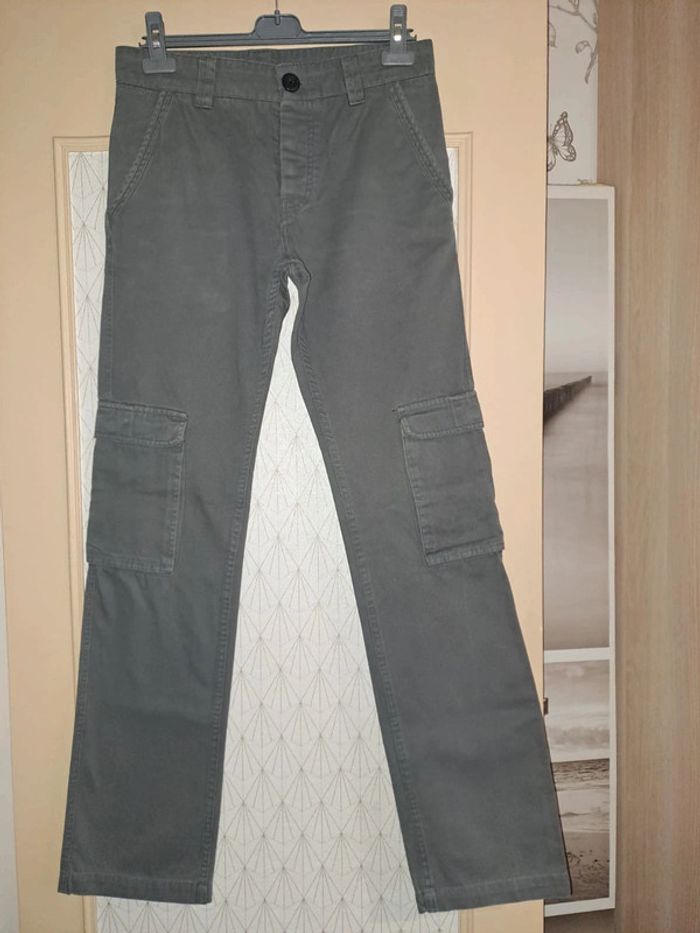 Pantalon homme gris somewhere 38 comme neuf - photo numéro 9