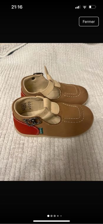 Chaussures kickers garçon