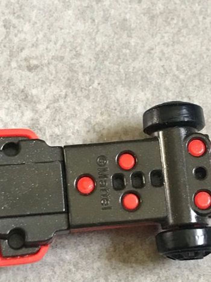 petite voiture kinder mattel rouge orange très bon état - photo numéro 5
