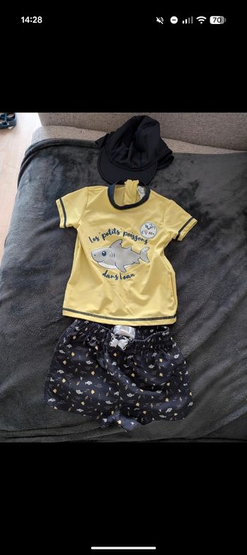 Ensemble de maillot de bain 18 mois 