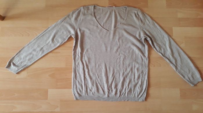 Pull fin femme marron Camaieu taille 3