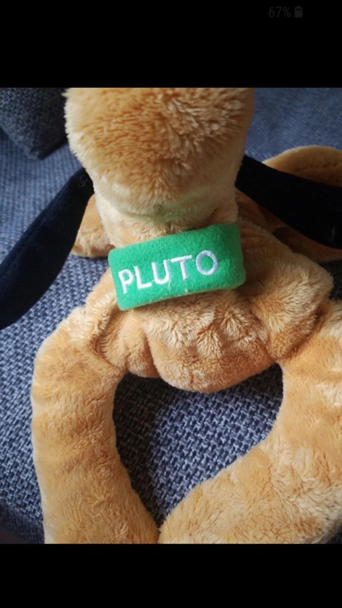 Idee cadeau Noël Peluche Disney Pluto - photo numéro 2