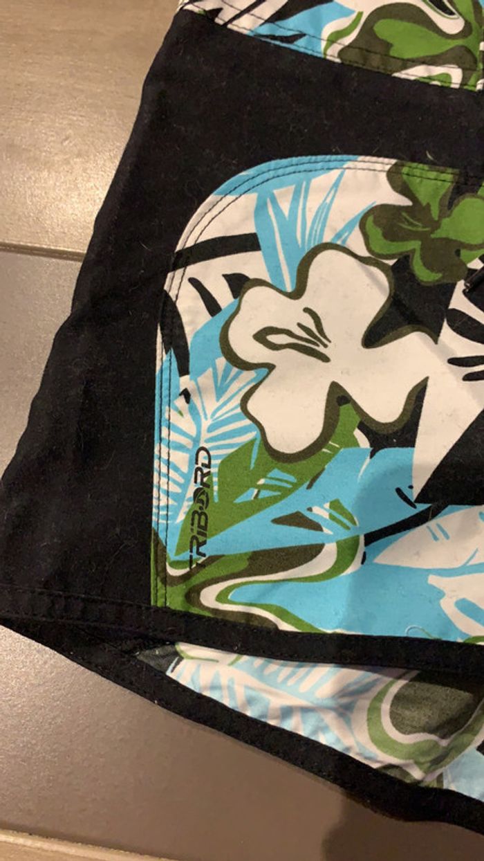 Short Tribord bleu et noir - photo numéro 2