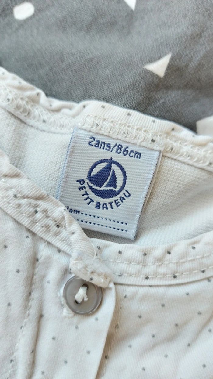 Chemise de nuit velours 2 ans petit bateau - photo numéro 2