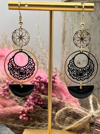 Boucle d’oreille acier inoxydable