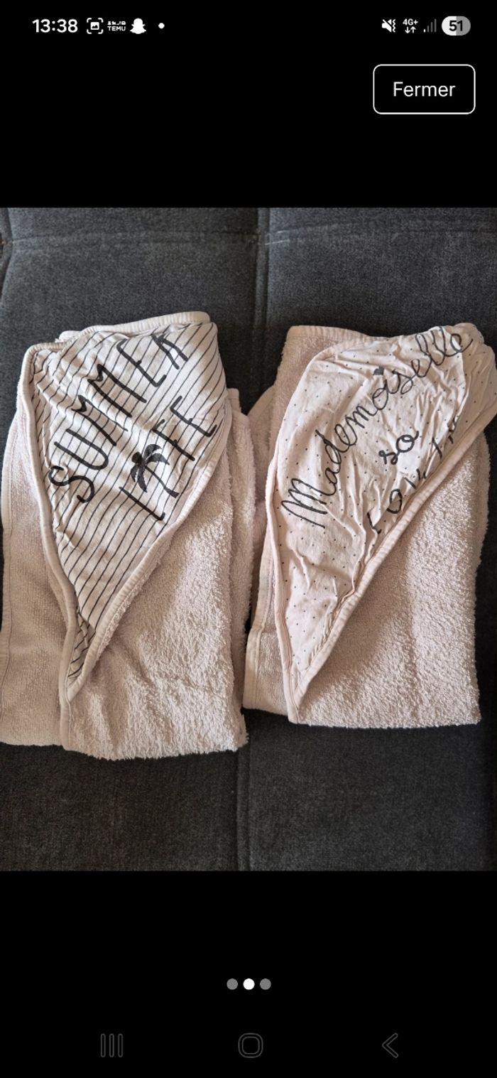 Sortie de bain - photo numéro 2