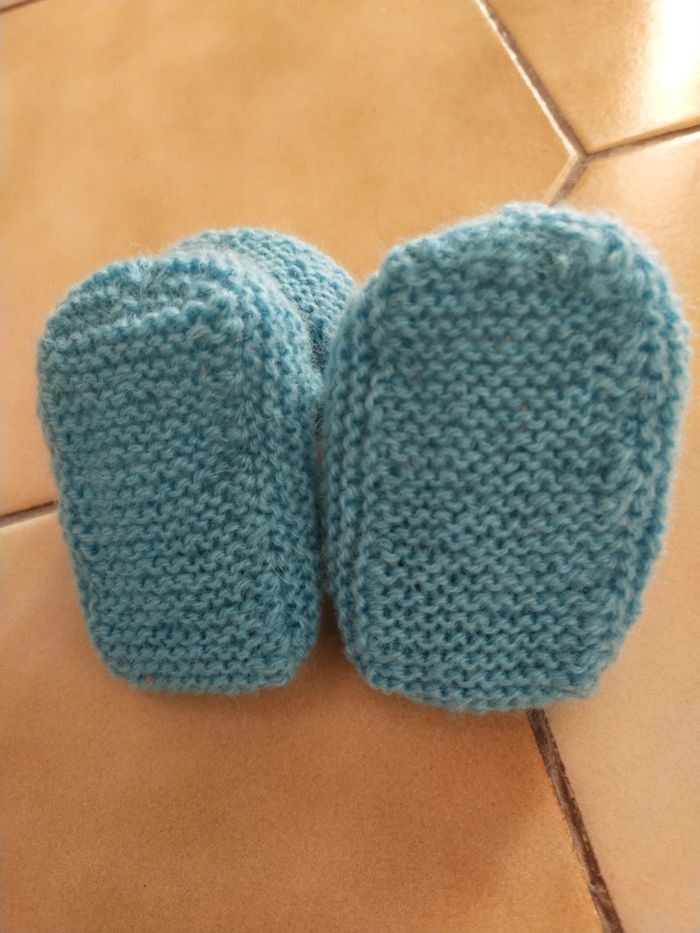 Chaussons bleus - photo numéro 4