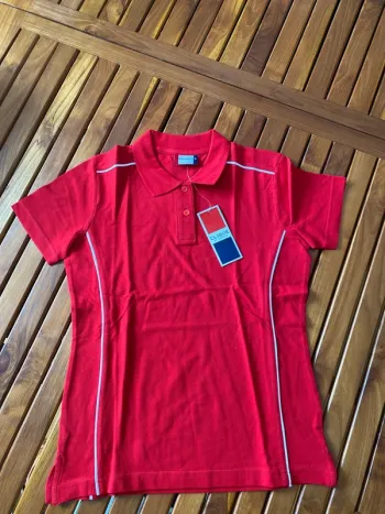 Polo maille piquée coton coupe femme 36