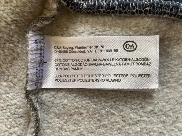 Gilet molletonné engins de chantier 2/3 ans C&A - photo numéro 5