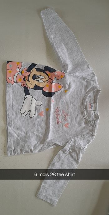 Tee shirt 6 mois