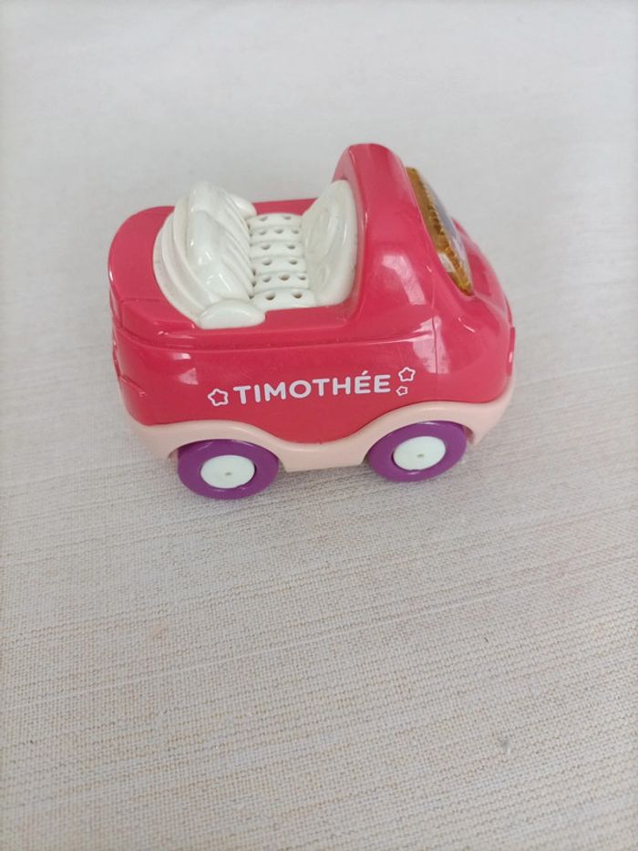 Tut tut bolide Vtech Timothée super cabriolet rose - photo numéro 6