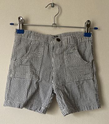 Short rayé garçon 2 ans