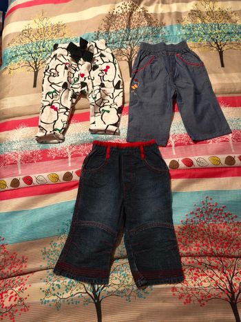 Lot de 3 pantalon Catimini 6 mois