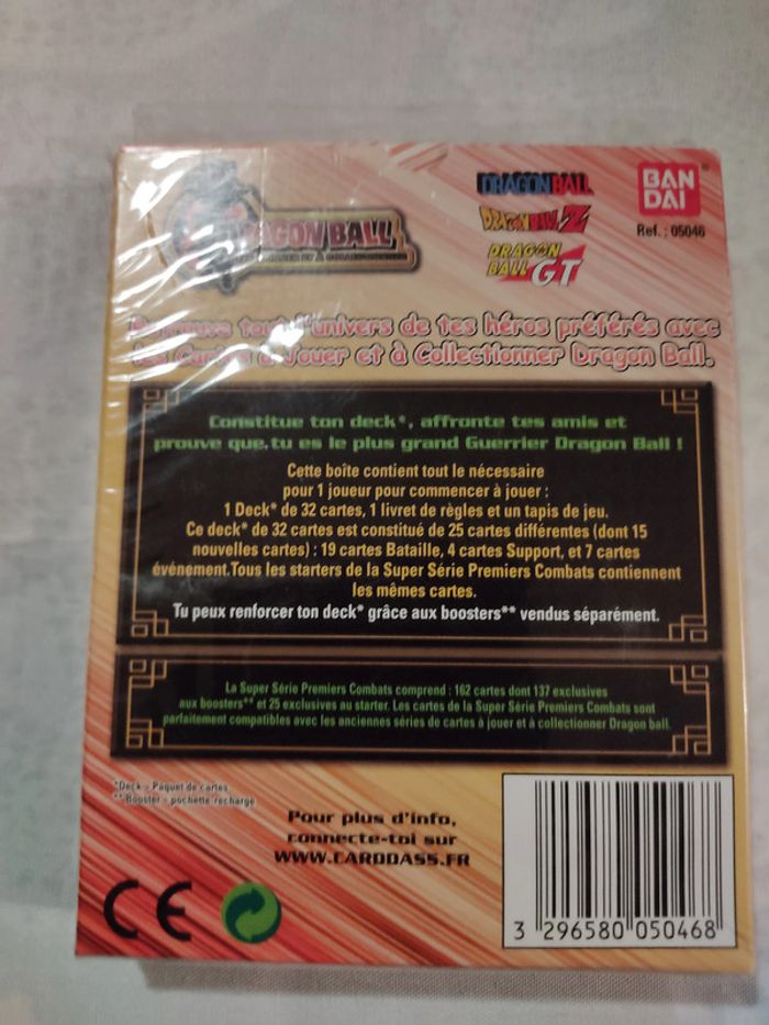 starter deck dragon ball scg serie 5 : série premiers combats - photo numéro 2