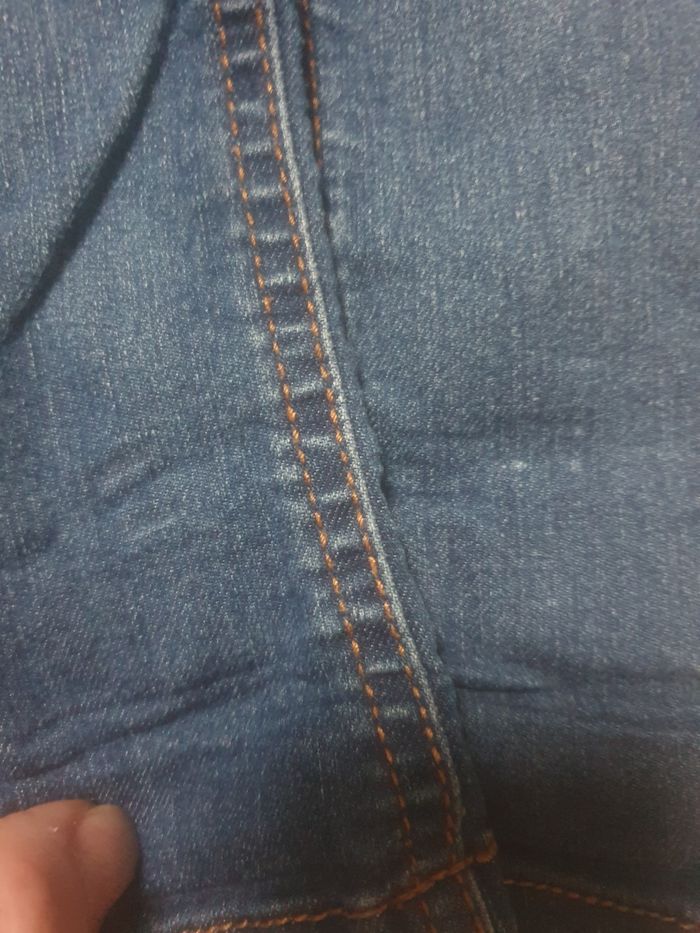 Lot de deux jeans type slim 6 mois - photo numéro 10