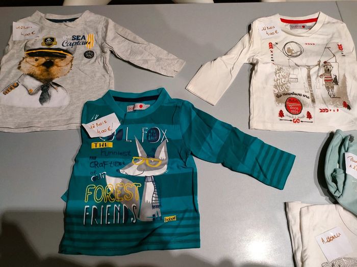 Lot de 3+3 t-shirts longues manches - photo numéro 2