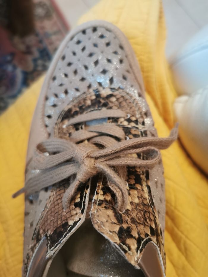 Chaussures Kiarflex p 41 tout cuir souples - photo numéro 3