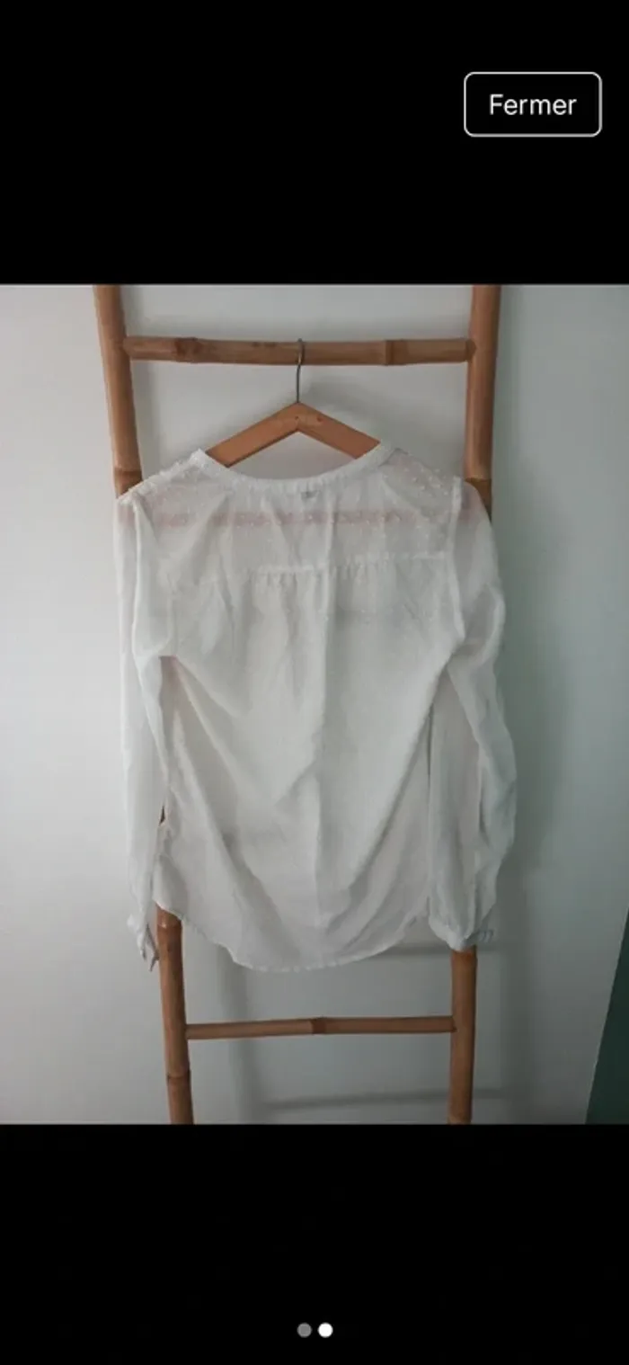 Chemise Pimkie Blanche - photo numéro 3