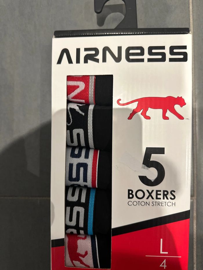 Lot de 5 boxers airness taille L - photo numéro 3