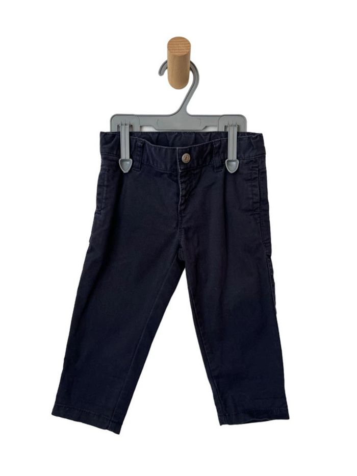 Pantalon bleu marine coupe jean - Petit Bateau 12 mois (74cm)