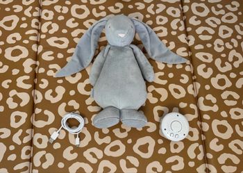 veilleuse lapin gris - moonie 