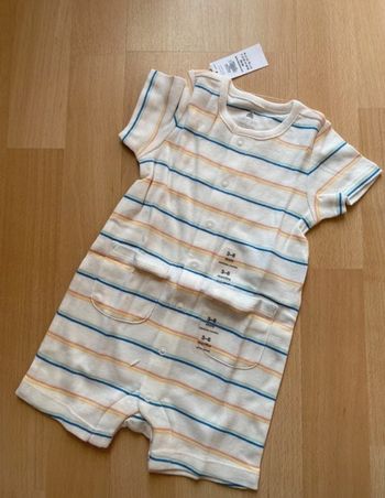 Combinaison short combishort Gap taille 3 6 mois neuve