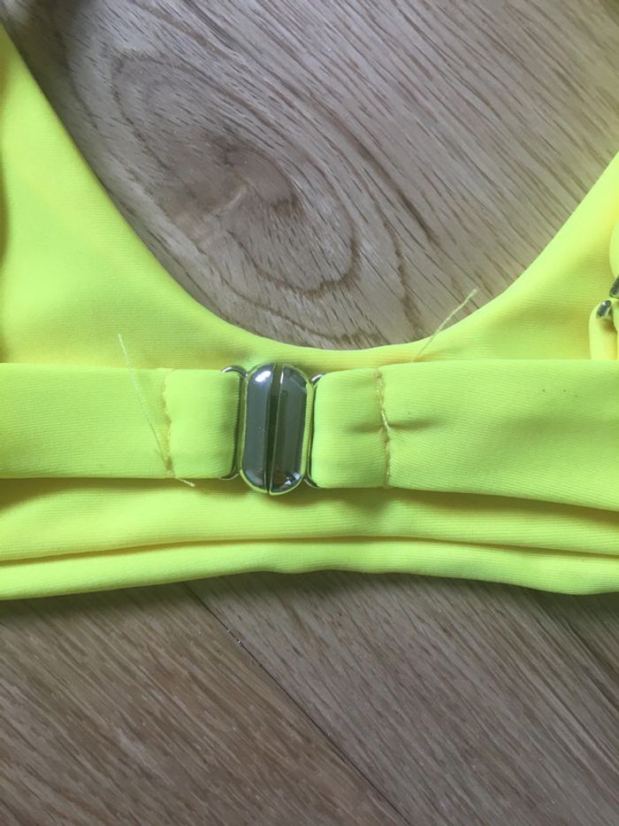 Maillot de bain deux pièces jaune vert jungle - photo numéro 6