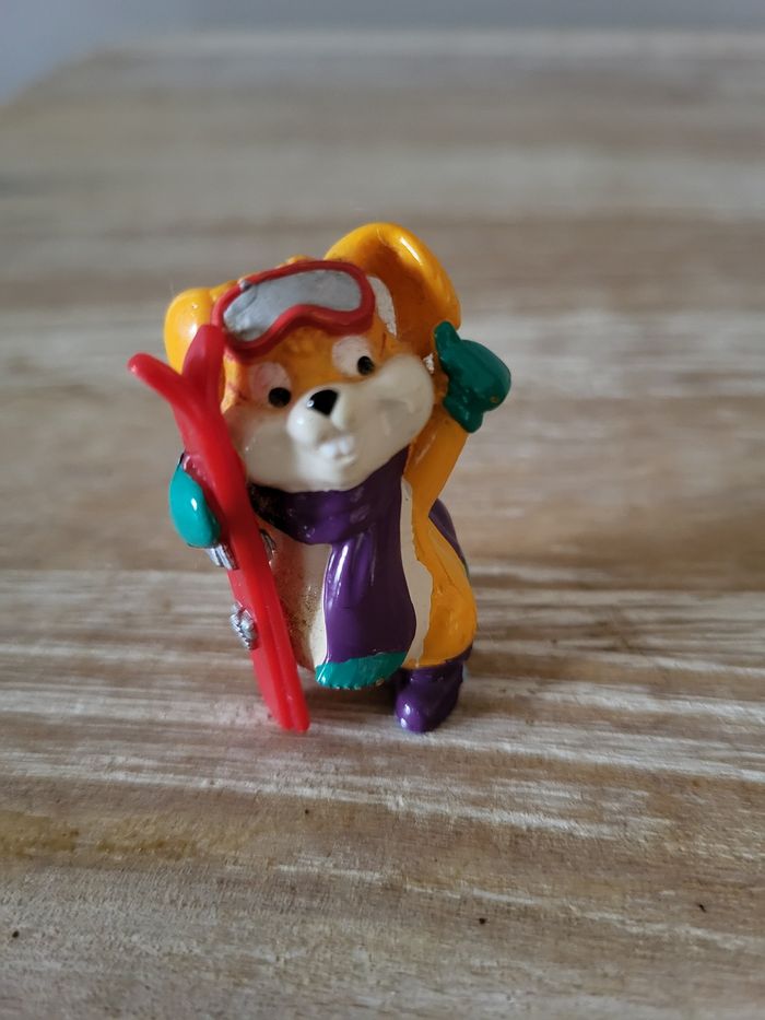 Lot de 4 figurines Kinder animaux rigolos - photo numéro 2