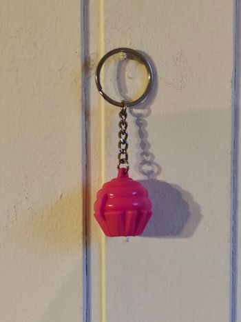 Porte clé Tupperware cupcake