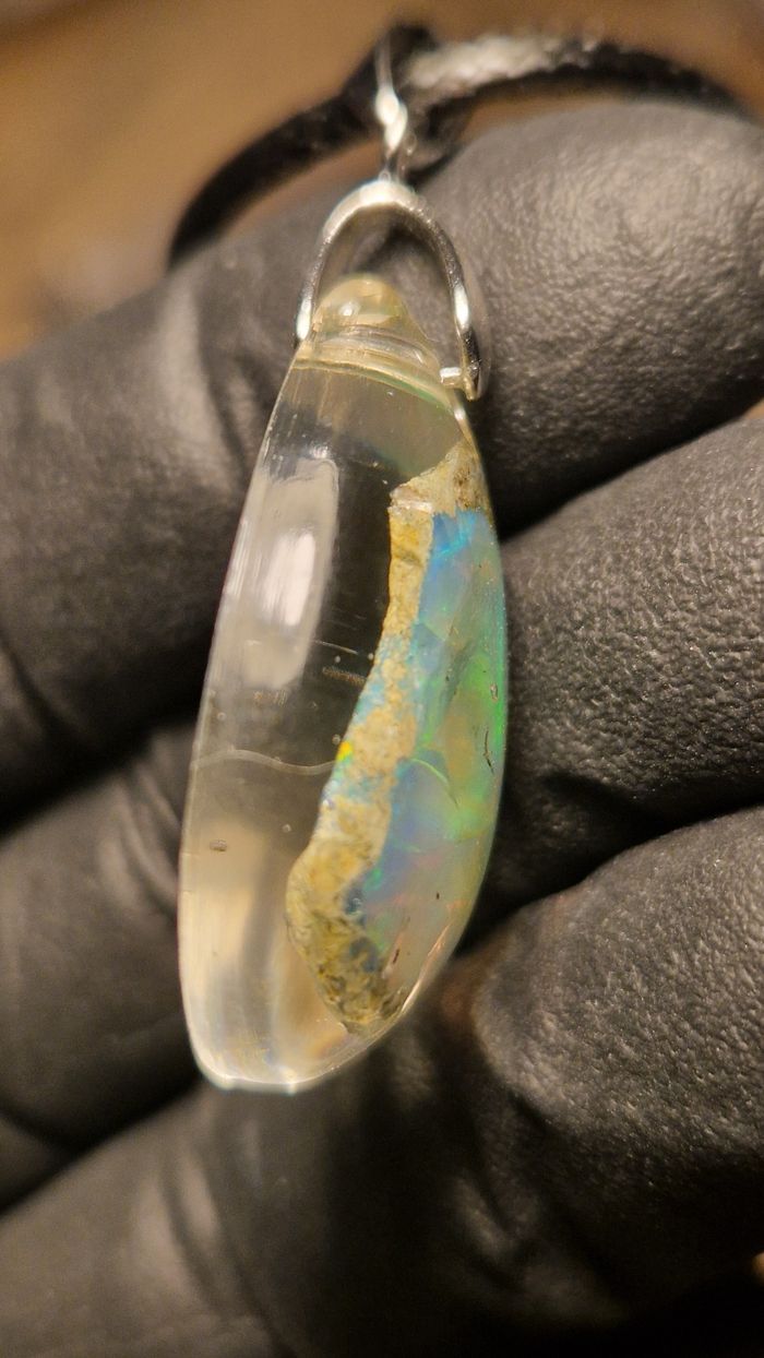 Pendentif opale welo - photo numéro 4