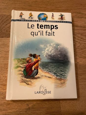 Livre Ma première encyclopédie Le temps qu’il fait