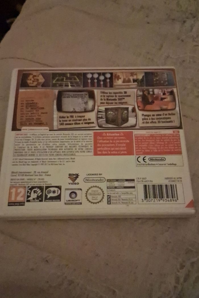 Jeu 3ds Hollywood Crimes 3D - photo numéro 2